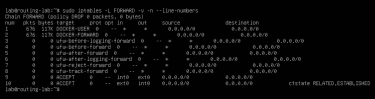 Linux iptable accept rules placed after drop policy.